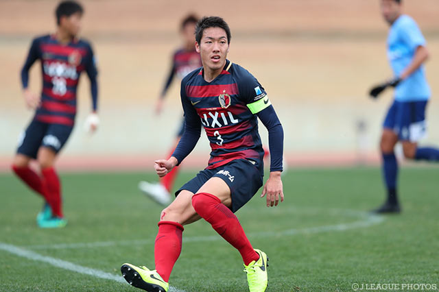 守備の要として最終ラインを統率した昌子 源（鹿島）【DAZNニューイヤー杯 宮崎ラウンド 鹿島vs横浜FC】