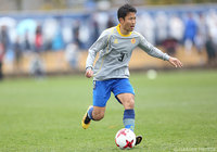 右サイドを果敢に攻め上がった福森 健太（北九州）【DAZNニューイヤー杯 鹿児島ラウンド 鹿児島vs北九州】