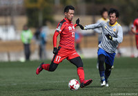 岡本 賢明（熊本）は決定機を迎えるも得点ならず【DAZNニューイヤー杯 鹿児島ラウンド 熊本vs北九州】