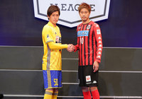 増嶋（仙台）と宮澤（札幌）【２０１７Ｊリーグキックオフカンファレンス】