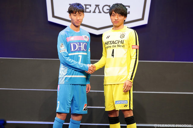 鎌田（鳥栖）と中谷（柏）【２０１７Ｊリーグキックオフカンファレンス】