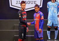 鈴木（鹿島）と大久保（FC東京）【２０１７Ｊリーグキックオフカンファレンス】