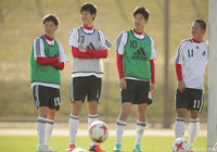 良い雰囲気の中で前日練習に取り組んだ選手たち【NEXT GENERATION MATCH 前日練習】