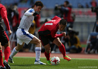 突破を図る中村 駿太（柏Ｕ－１８）【NEXT GENERATION MATCH U-18Ｊリーグ選抜vs日本高校サッカー選抜】