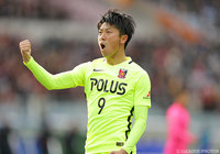 反撃の1点からわずか1分後に同点ゴールを押し込んだ武藤 雄樹（浦和）