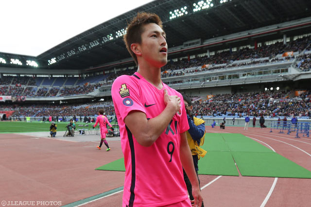 65分に投入され、値千金の決勝点を奪取した鈴木 優磨（鹿島）【FUJI XEROX SUPER CUP 2017 鹿島vs浦和】