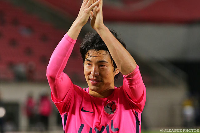 1得点1アシストでプレーヤー オブ ザ マッチに輝いた金崎 夢生（鹿島）【ＡＣＬ GS MD1 鹿島vs蔚山】