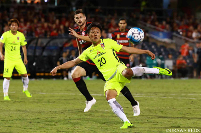 追加点となるボレーシュートを決めた李 忠成（浦和）【ＡＣＬ GS MD1 ウェスタンシドニーvs浦和】