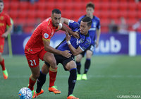 中盤で激しい競り合いを見せた井手口 陽介（Ｇ大阪）【ＡＣＬ GS MD1 アデレードvsＧ大阪】