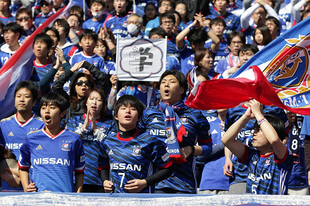 キックオフ直前で士気は最高潮！【明治安田Ｊ１ 第1節 横浜FMvs浦和】