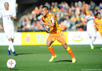 この試合最多4本のシュートを放った鄭 大世（清水）【明治安田Ｊ１ 第1節 清水vs神戸】