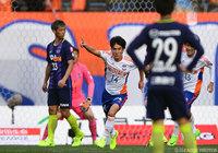  71分に左足で同点ゴールを決めた田中 達也（新潟）【明治安田Ｊ１ 第1節 広島vs新潟】