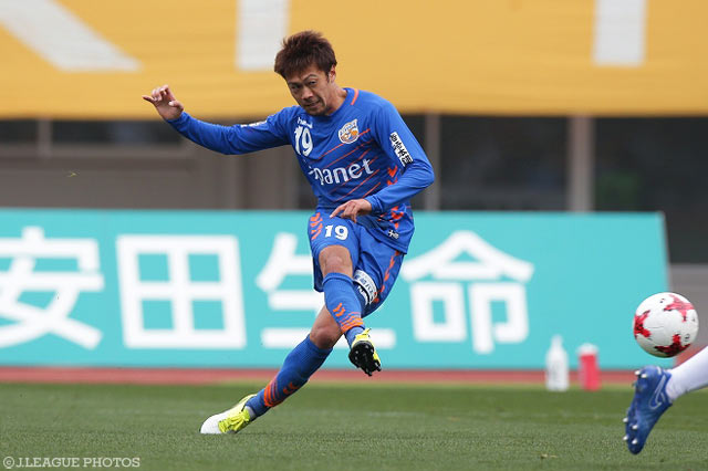 4点目を決め、ゴールラッシュを締めくくった澤田 崇（長崎）【明治安田Ｊ２ 第1節 長崎vs群馬】