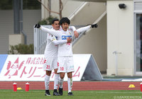 40分にドリブルから左足で先制ゴールを決めた町田 也真人（千葉）【明治安田Ｊ２ 第1節 町田vs千葉】