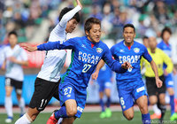 鮮やかな突破から先制点をお膳立てした馬渡 和彰（徳島）【明治安田Ｊ２ 第1節 徳島vs東京Ｖ】