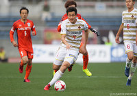 Ｊ２通算150試合出場を達成した小柳 達司（金沢）【明治安田Ｊ２ 第1節 愛媛vs金沢】