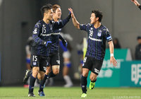 今野 泰幸（#15）の劇的同点弾で勝点1をもぎ取ったＧ大阪【明治安田Ｊ１ 第1節 Ｇ大阪vs甲府】