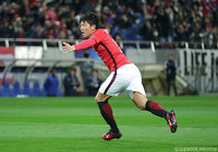 先制ヘッドでゴールラッシュの口火を切った武藤 雄樹（浦和）【ＡＣＬ GS MD2 浦和vsFCソウル】