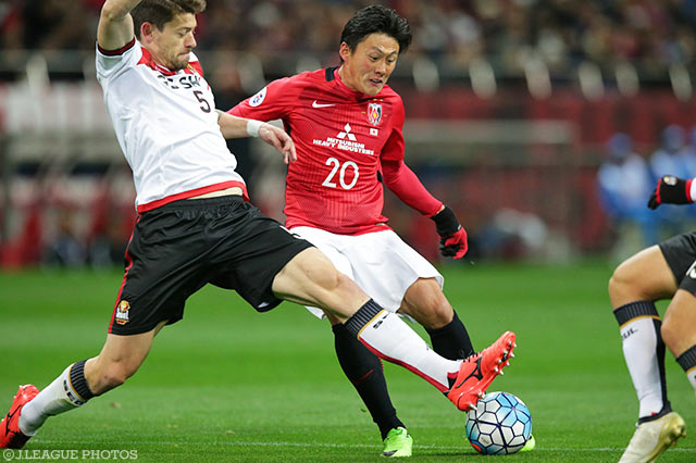 先制からわずか3分後に追加点を奪った李 忠成（浦和）【ＡＣＬ GS MD2 浦和vsFCソウル】