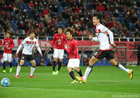 前半終了間際に5点目を決めた駒井 善成（浦和）【ＡＣＬ GS MD2 浦和vsFCソウル】