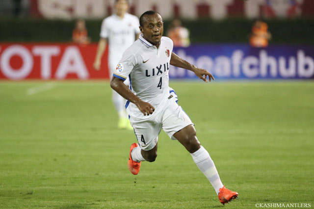 先発出場し攻守に存在感をみせたレオ シルバ（鹿島）【ＡＣＬ GS MD2 ムアントンvs鹿島】