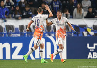 マルセロ（#10）が追加点を決め、リードを3点に広げた済州【ＡＣＬ GS MD2 Ｇ大阪vs済州】