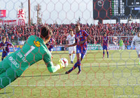 後半アディショナルタイムにPKのチャンスを得た甲府だったが・・・【明治安田Ｊ１ 第2節 甲府vs鹿島】