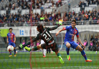 惜しいシュートは放ったものの移籍後初ゴールはお預けとなった大久保 嘉人（FC東京）【明治安田Ｊ１ 第2節 FC東京vs大宮】