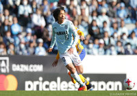 ホームデビューを果たし、正確なパスでチャンスを作った中村 俊輔（磐田）【明治安田Ｊ１ 第2節 磐田vs仙台】