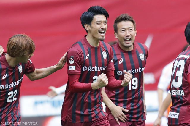 3分に渡部 博文のゴールで幸先良く先制した神戸【明治安田Ｊ１ 第2節 神戸vs新潟】