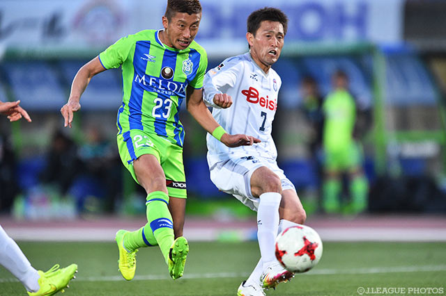 2得点で開幕2連勝に貢献した高山 薫（湘南）【明治安田Ｊ２ 第2節 湘南vs群馬】