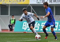 2試合連続の先発出場で54分までプレーした三浦 知良（横浜FC）【明治安田Ｊ２ 第2節 長崎vs横浜FC】