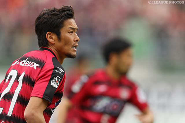 機を見た攻撃参加から先制点をアシストした加地 亮（岡山）【明治安田Ｊ２ 第2節 岡山vs熊本】