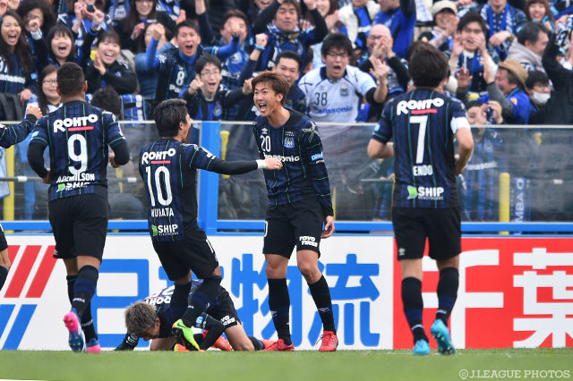 2得点で今季リーグ戦初勝利の原動力となった長沢 駿（Ｇ大阪）【明治安田Ｊ１ 第2節 柏vsＧ大阪】