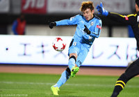 チーム最多3本のシュートを放った阿部 浩之（川崎Ｆ）【明治安田Ｊ１ 第3節 川崎Ｆvs柏】