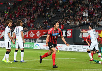 73分に今季チーム初ゴールとなる同点ヘッドを決めた都倉 賢（札幌）【明治安田Ｊ１ 第3節 札幌vsＣ大阪】