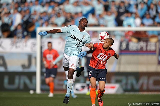 両チーム最多５本のシュートを放ったアダイウトン（磐田）【明治安田Ｊ１ 第3節 大宮vs磐田】