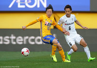 梁 勇基（仙台）は果敢にシュートを放つも実らず【明治安田Ｊ１ 第3節 仙台vs神戸】