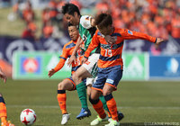 久保 裕一（相模原）は3本のシュートを放つも実らず【明治安田Ｊ３ 第1節 相模原vs長野】