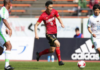 両チーム最多3本のシュートを放った佐藤 洸一（金沢）【明治安田Ｊ２ 第3節 金沢vs湘南】