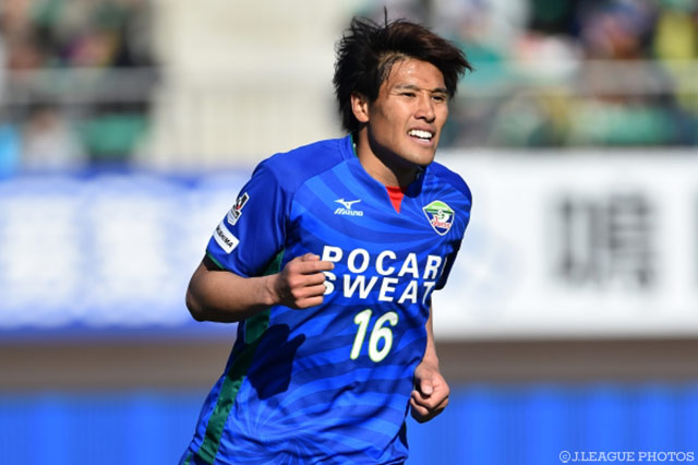 2ゴールで逆転勝利の立役者となった渡 大生（徳島）【明治安田Ｊ２ 第3節 徳島vs長崎】