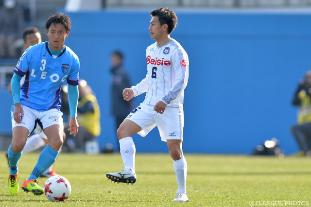 Ｊ２通算200試合出場を達成した小林 竜樹（群馬）【明治安田Ｊ２ 第3節 横浜FCvs群馬】