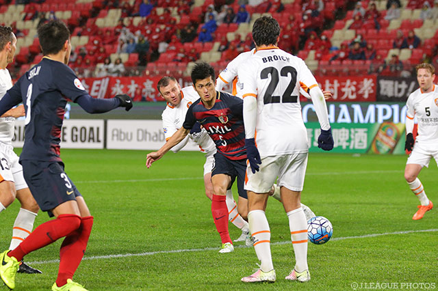 植田 直通が追加点を押し込み、リードを広げた鹿島【ＡＣＬ GS MD3 鹿島vsブリスベンロアー】