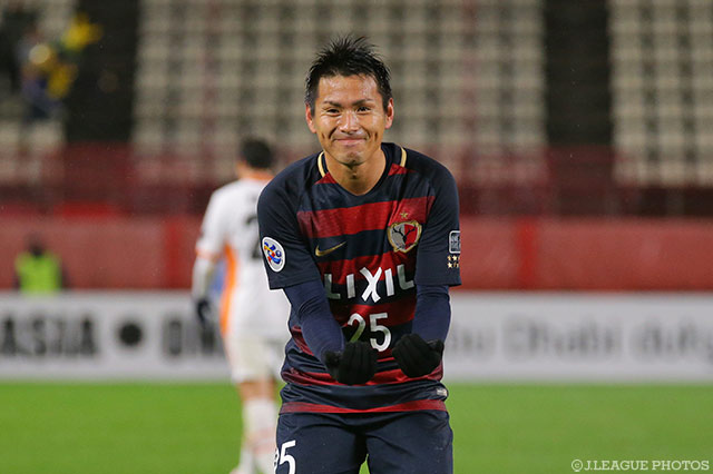 狙い澄ました一撃で3点目を決めた遠藤 康（鹿島）【ＡＣＬ GS MD3 鹿島vsブリスベンロアー】