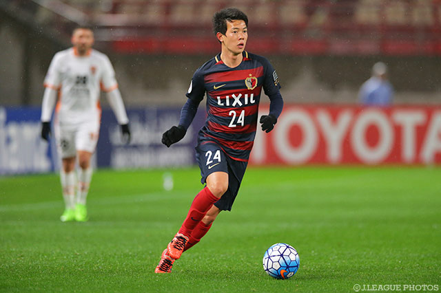 右サイドを突破し、先制点を演出した伊東 幸敏（鹿島）【ＡＣＬ GS MD3 鹿島vsブリスベンロアー】