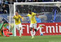 39分にラミレスの鋭い一撃で先制した江蘇蘇寧【ＡＣＬ GS MD3 Ｇ大阪vs江蘇蘇寧】