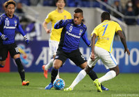 正確なクロスで決定機を作ったアデミウソン（Ｇ大阪）【ＡＣＬ GS MD3 Ｇ大阪vs江蘇蘇寧】