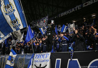 熱い応援で選手を鼓舞したＧ大阪のファン・サポーター【ＡＣＬ GS MD3 Ｇ大阪vs江蘇蘇寧】