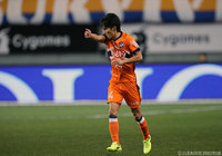 後半アディショナルタイム１分にこの日２点目となる同点ゴールを決めた田中 達也（新潟）【ルヴァンカップ GS 第1節 鳥栖vs新潟】