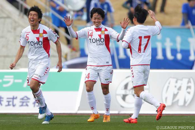 星 広太の2試合連続ゴールで先制した福島【明治安田Ｊ３ 第2節 沼津vs福島】